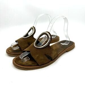 MAKRIS K2 Brown Suede Sandals Women's 9 US